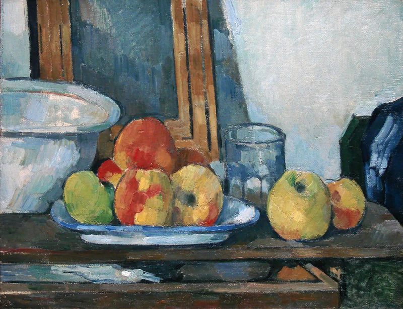 Stilleben med öppen låda - Paul Cézanne