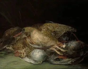 Stilleben med snäppor - Francisco de Goya