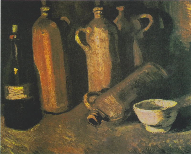Stilleben med burkar - Vincent van Gogh