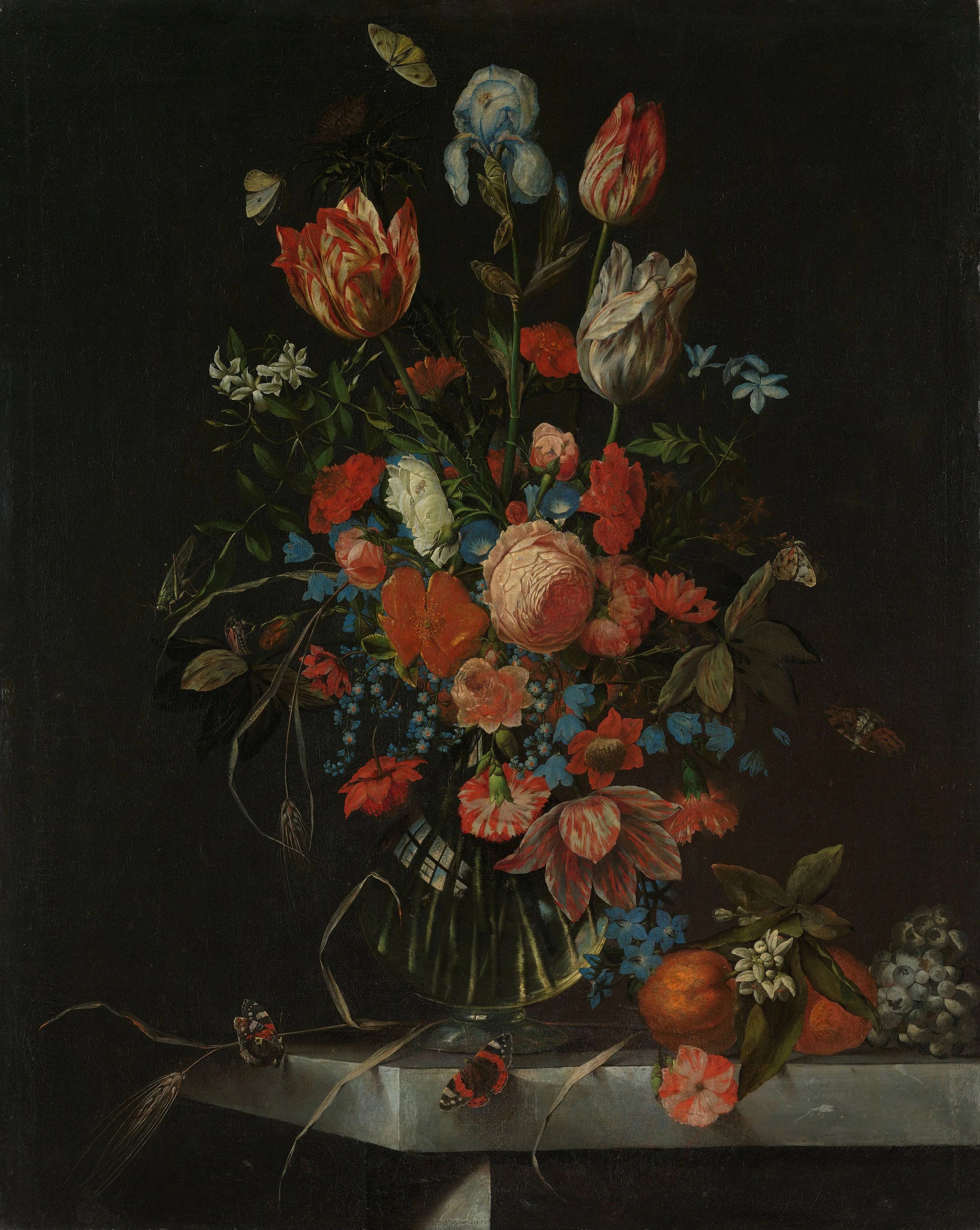 Nature morte aux fleurs - Ottmar Elliger