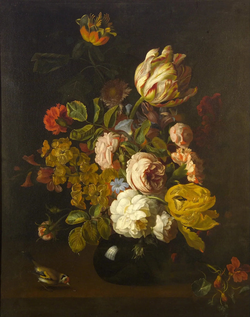 Stillleben med blommor - Tobias Stranover