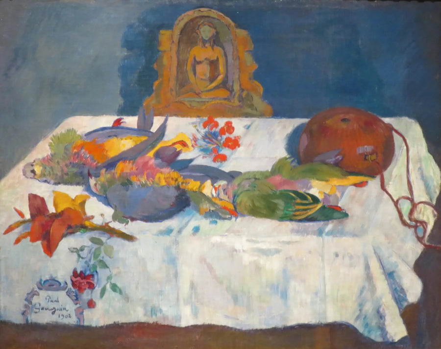 Stilleben med exotiska fåglar - Paul Gauguin