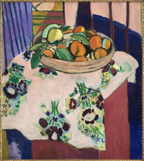 Stilleben med apelsiner - Henri Matisse