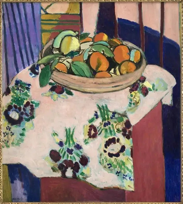 Stilleben med apelsiner - Henri Matisse