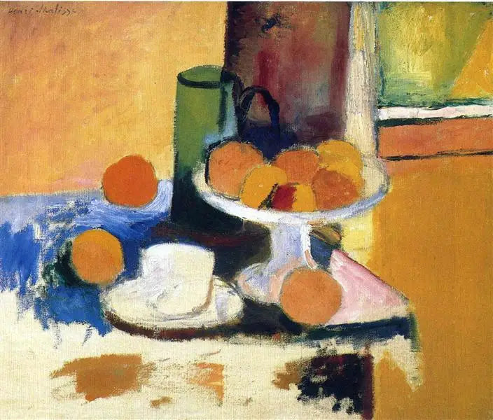 Stilleben med apelsiner - II - Henri Matisse