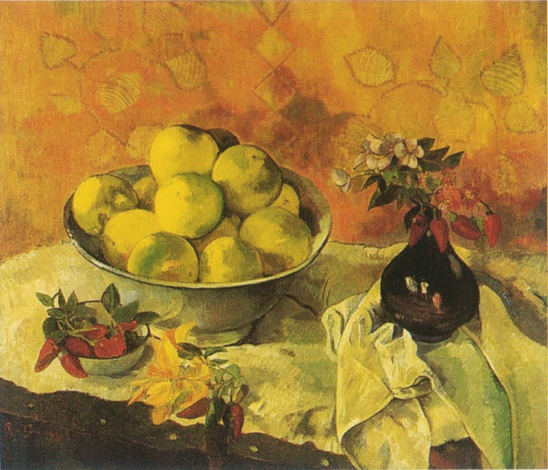 Stilleben med grapefrukt - Paul Gauguin