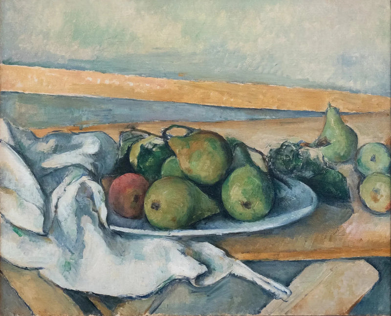 Stilleben med päron - Paul Cézanne