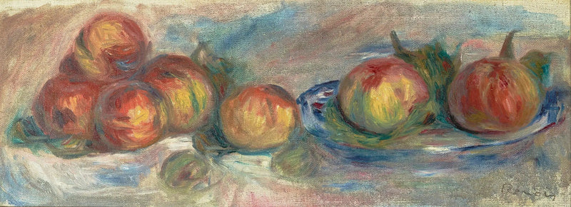 Stilleben med äpplen - Pierre-Auguste Renoir
