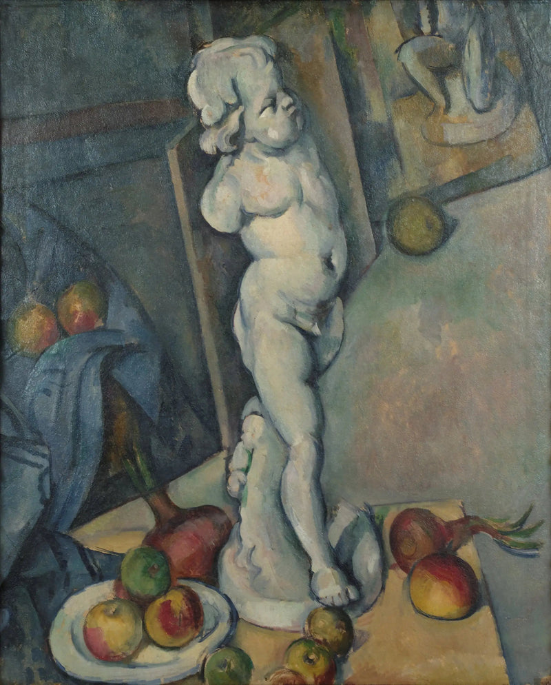 Stilleben med kärlek i gips - Paul Cézanne