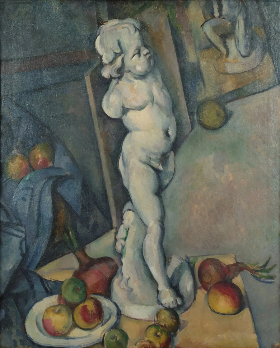 Stilleben med kärlek i gips - Paul Cézanne