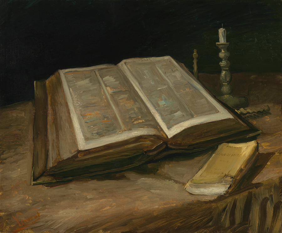 Stilleben med Bibeln - Vincent van Gogh