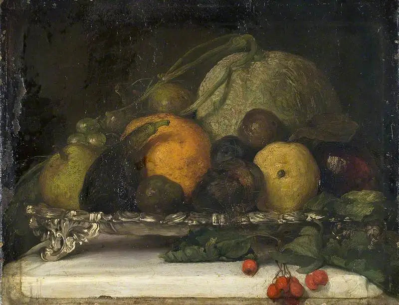 Still Life, Frukt - Frederic Leighton