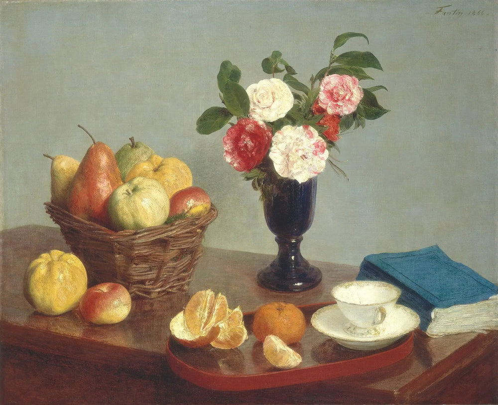 Nature morte - Henri Fantin-Latour - Alpha Reproduction
