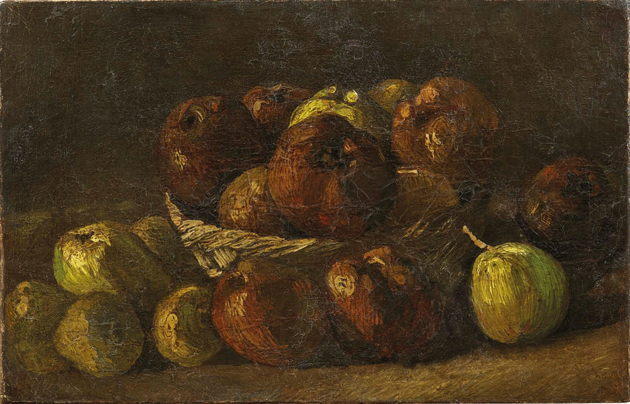 Stilleben med äppelkorg - Vincent van Gogh