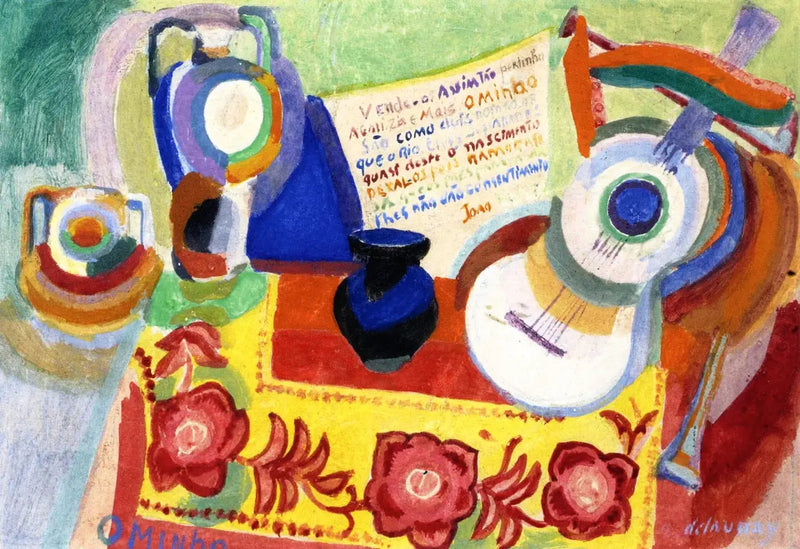 Portugisisk stilleben - Robert Delaunay