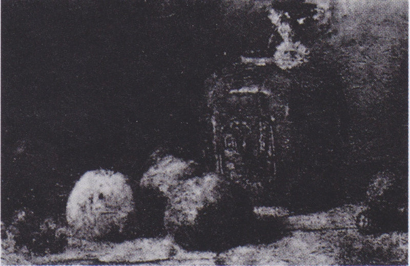 Stilleben med ingefärskrus och äpplen - Vincent van Gogh