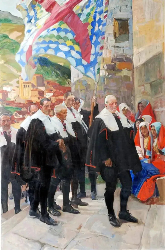 Navarre. Konceptet av Roncal - Joaquín Sorolla