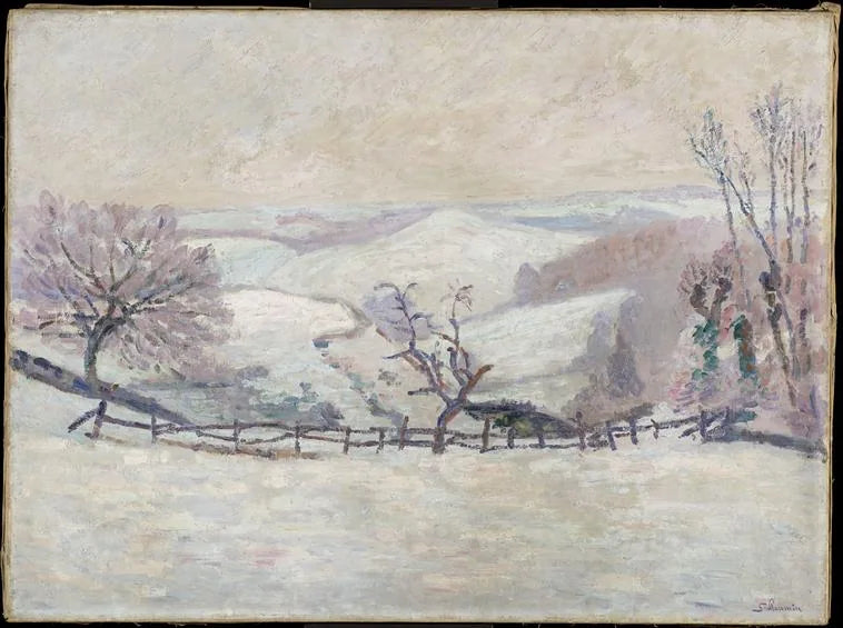 Snö vid Puy-Barriou - Armand Guillaumin