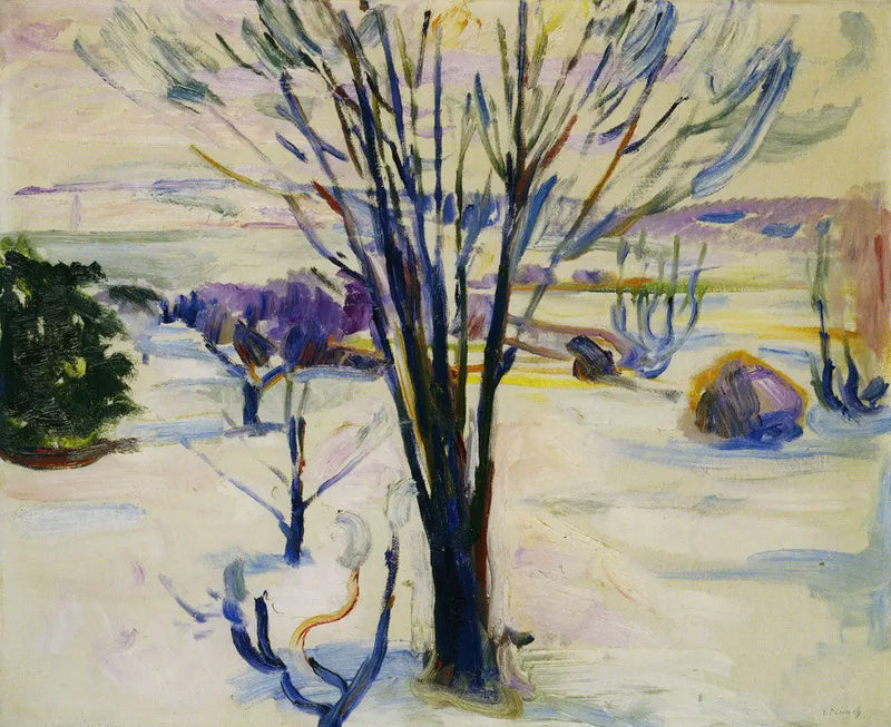 Snö - Edvard Munch