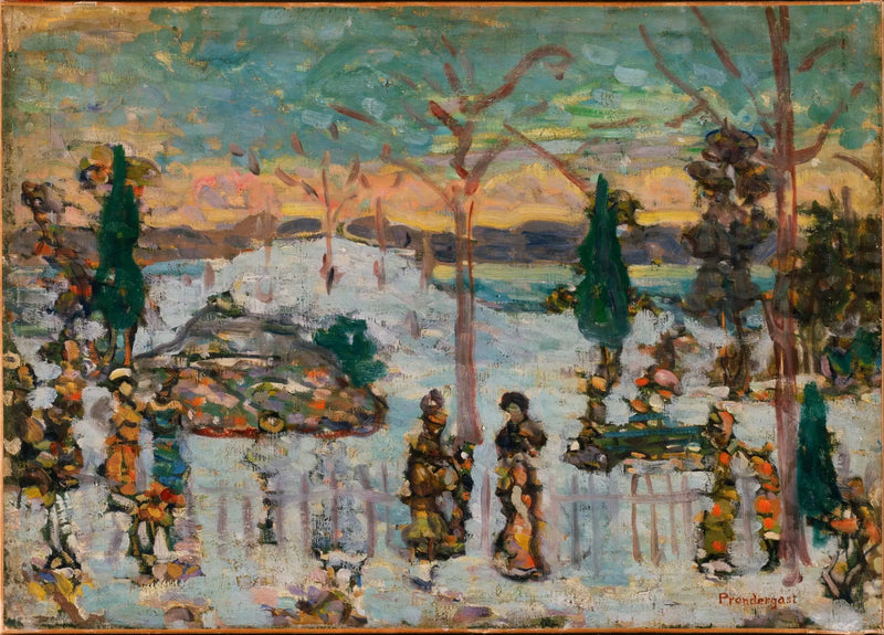 Snö i april - Maurice Prendergast