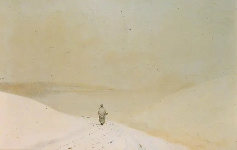 Snö och dimma (Caprice i gult minor) - John Atkinson Grimshaw