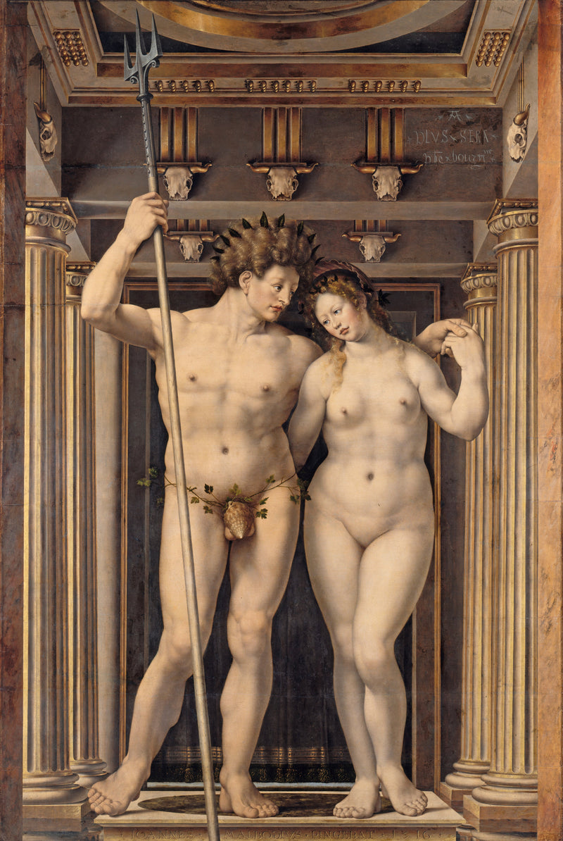 Neptun och Amphitrite - Jan Gossaert