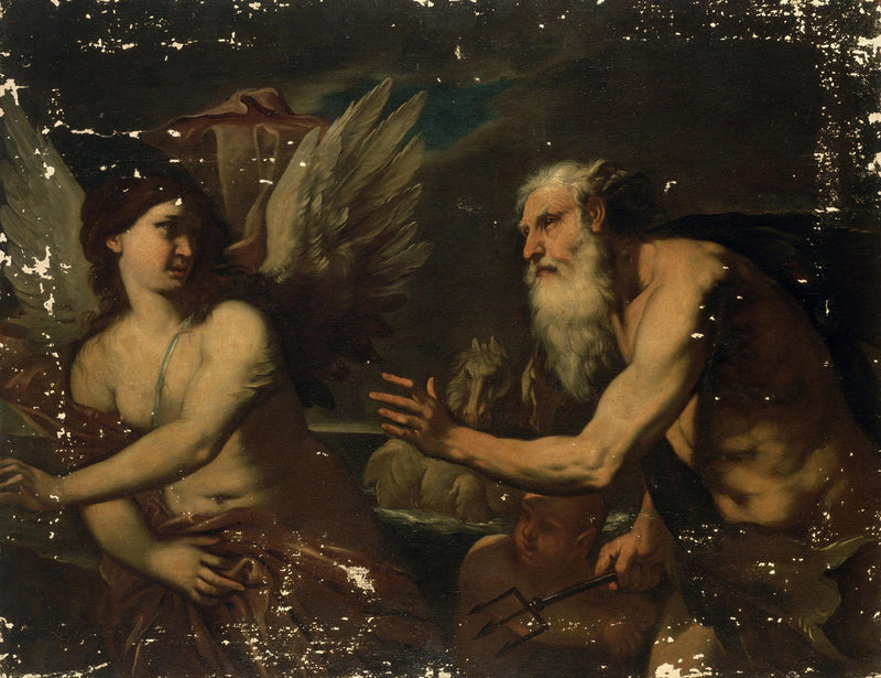 Neptune och Coronis - Luca Giordano