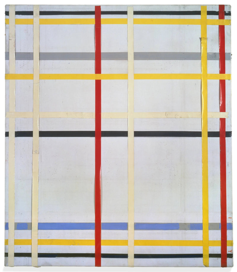 New York City 2 [ofullständig, tidigare New York City III] - Piet Mondrian