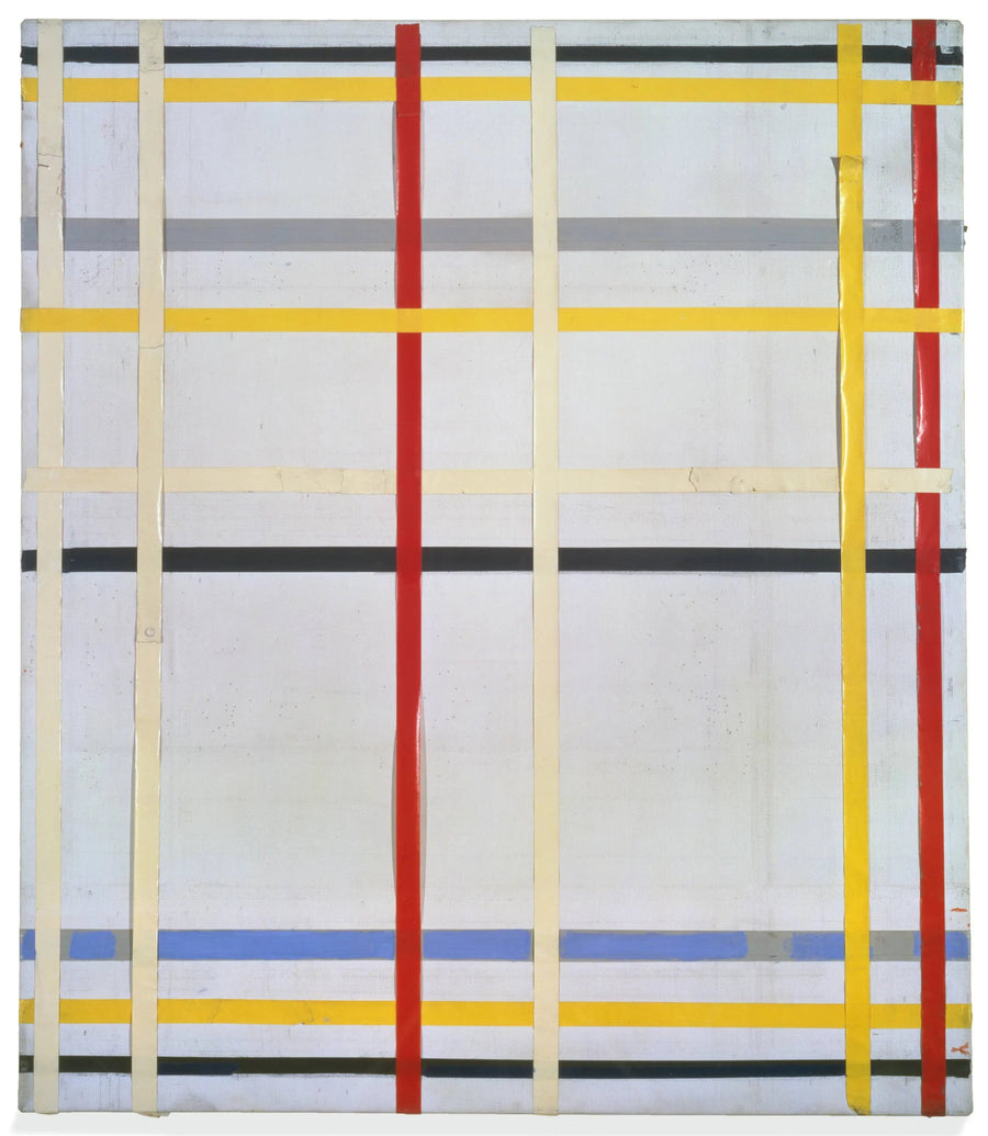 New York City 2 [ofullständig, tidigare New York City III] - Piet Mondrian
