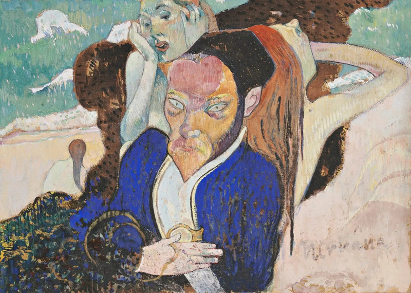 Nirvana, Porträtt av Jacob Meyer de Haan - Paul Gauguin