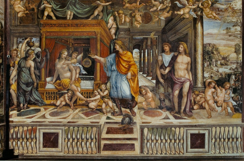 Alexanders och Roxanes bröllop - Il Sodoma (Giovanni Antonio Bazzi)