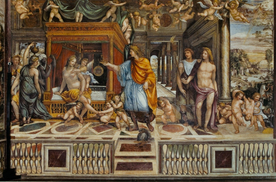 Alexanders och Roxanes bröllop - Il Sodoma (Giovanni Antonio Bazzi)