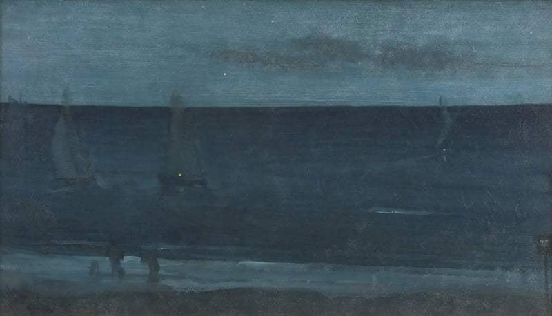 Nattlig: Blå och Silver — Bognor - James Abbott McNeill Whistler