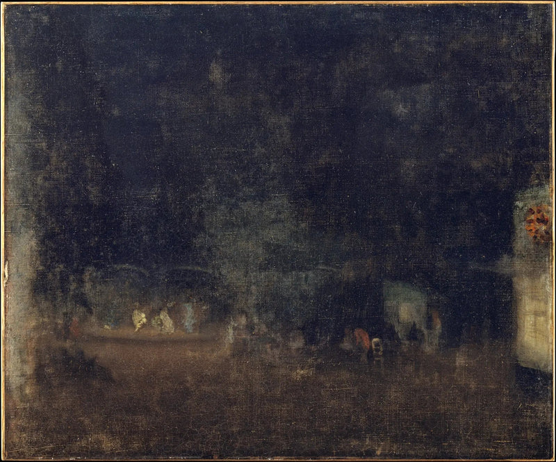 Nattlig i grönt och guld - James Abbott McNeill Whistler