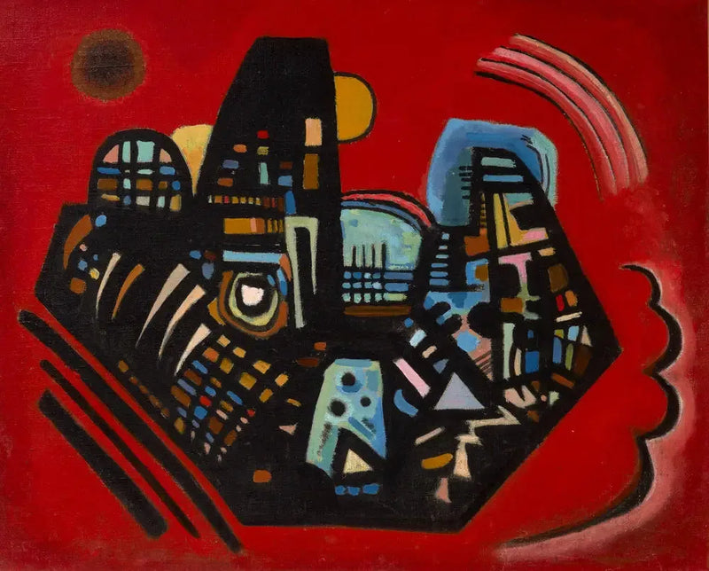 Svart-Röd - Vassily Kandinsky
