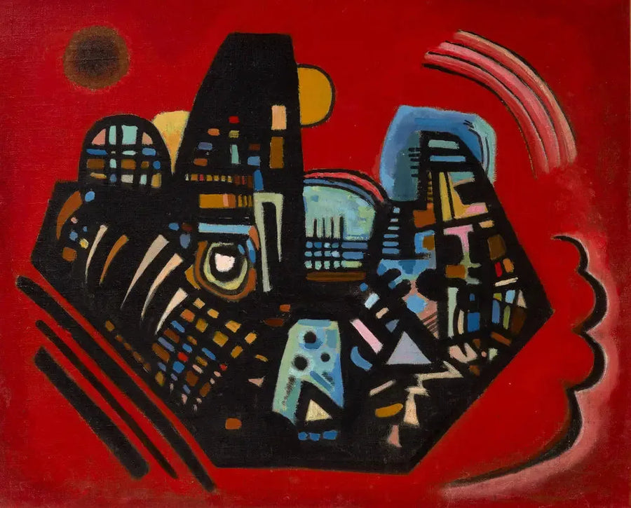 Svart-Röd - Vassily Kandinsky
