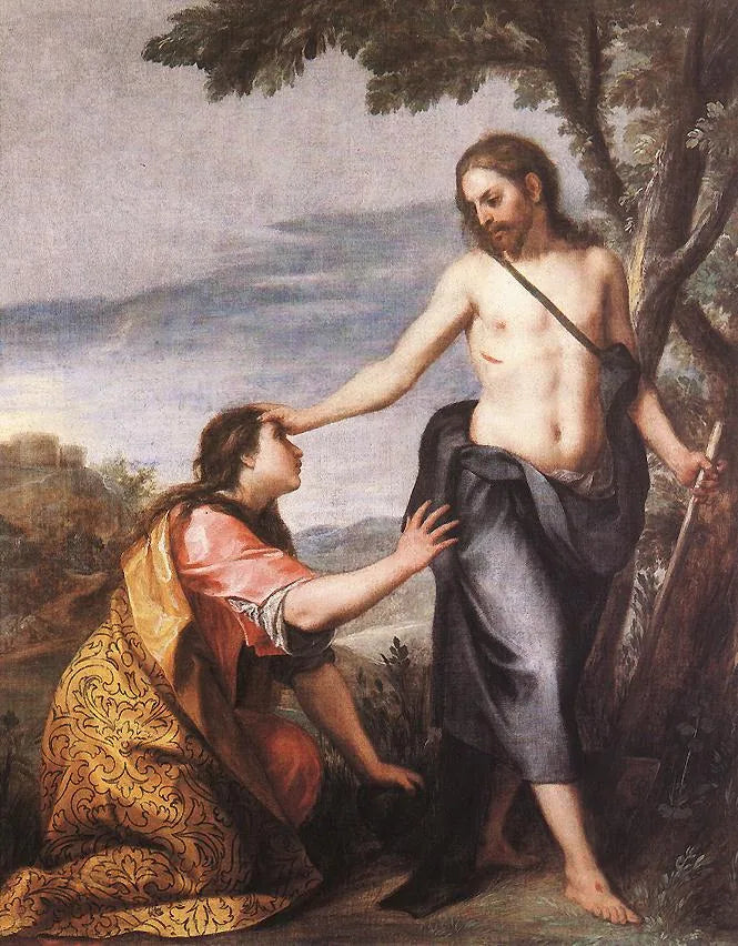Noli me Tangere (Kristus som trädgårdsmästare som visar sig för Maria Magdalena) - Alonso Cano