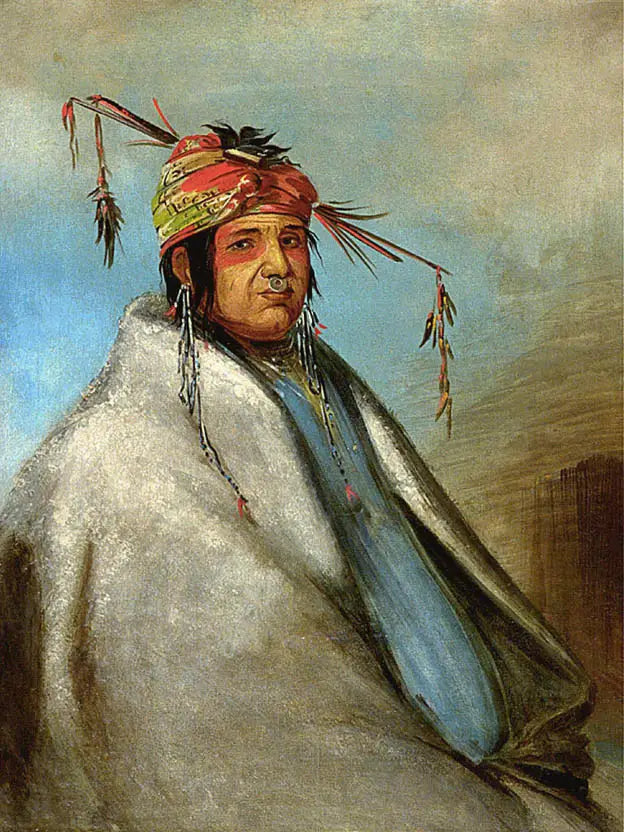 Non-on-dá-gon, en ledare - George Catlin