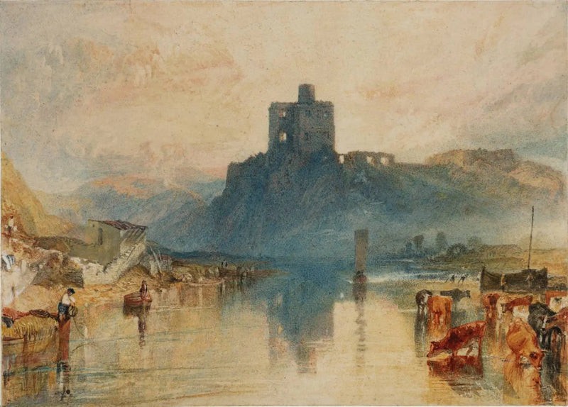Norham Castle, vid floden Tweed - J. M. W. Turner