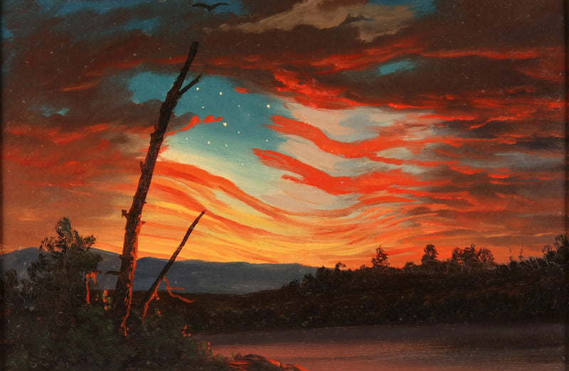 Vår banner i himlen - Frederic Edwin Church