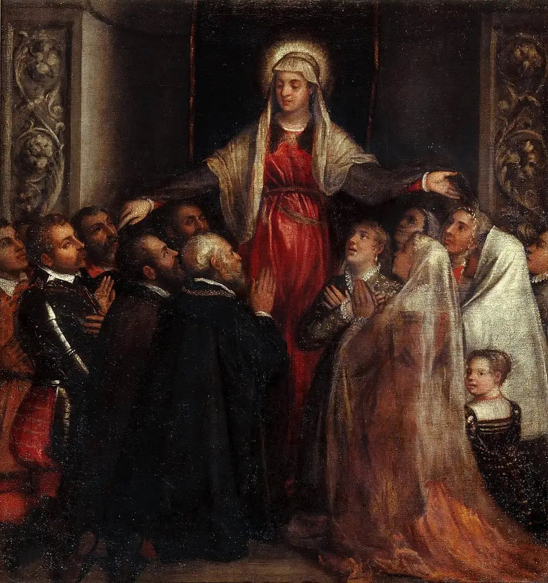 Vår Frälsares av Barmhärtighet - Titian