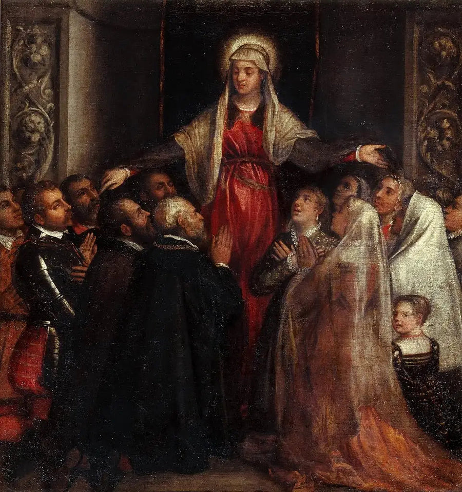 Vår Frälsares av Barmhärtighet - Titian