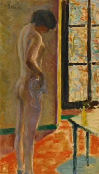 Nu vid fönstret - Pierre Bonnard