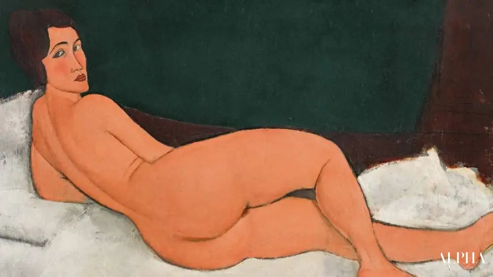 Nu allongé - Amedeo Modigliani - Reproductions de tableaux et peintures haut de gamme