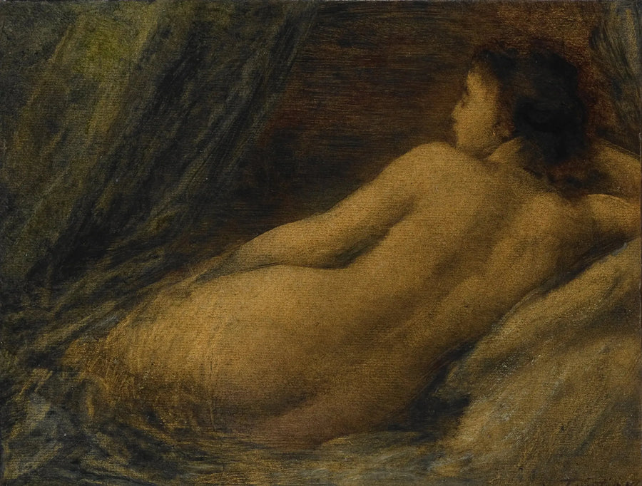 Nu liggande - Henri Fantin-Latour