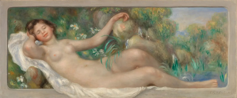 Nu allongé (Källan) - Pierre-Auguste Renoir