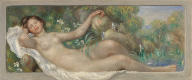 Nu allongé (Källan) - Pierre-Auguste Renoir