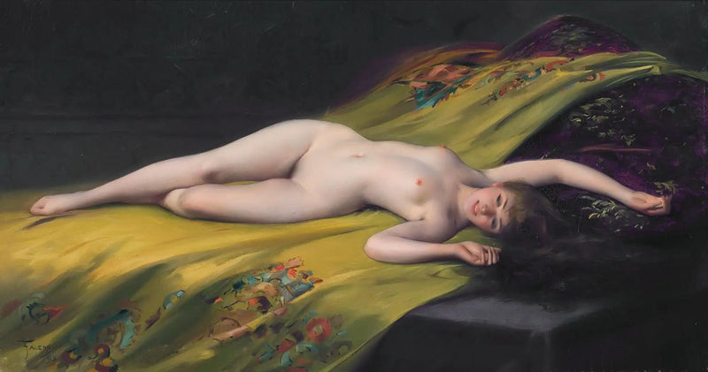 Nu liggande - Luis Ricardo Falero
