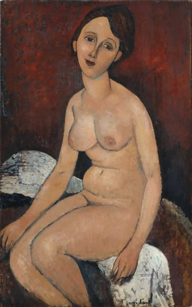 Nu sitter - Amedeo Modigliani