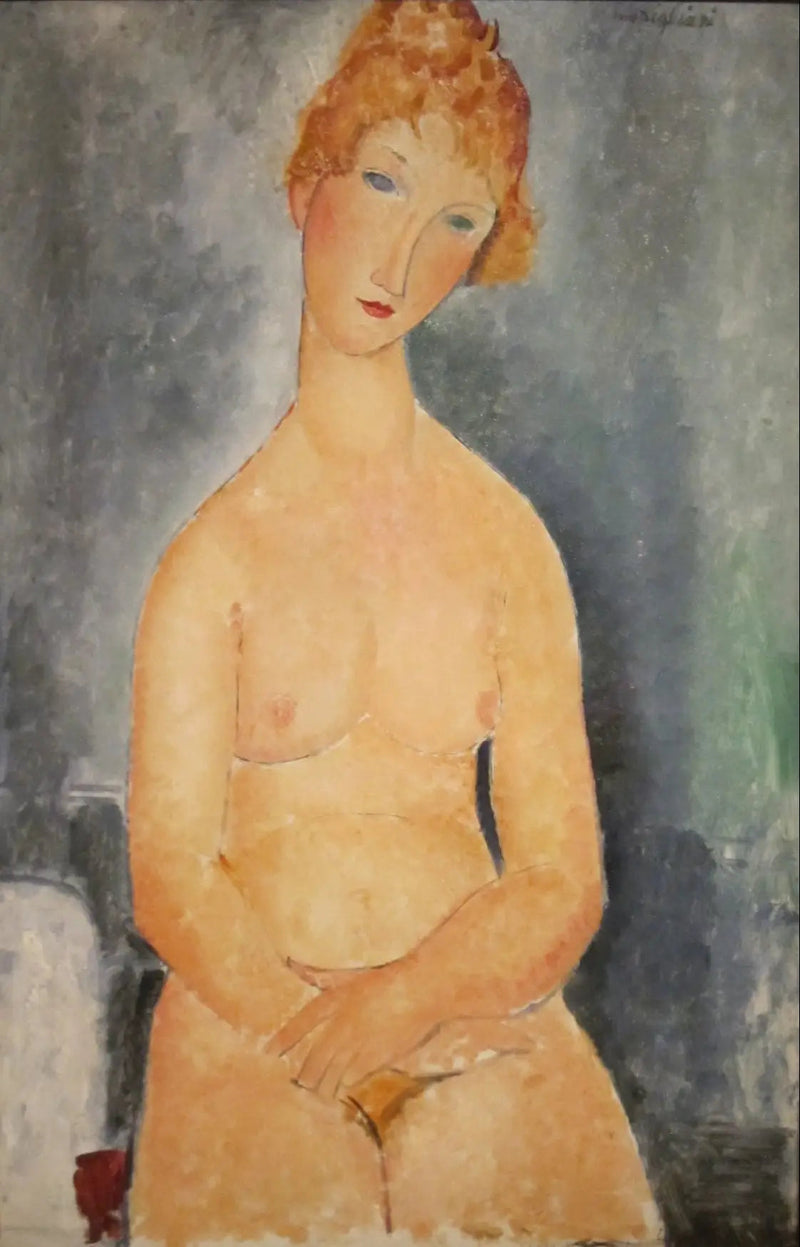 Nu sitter - Amedeo Modigliani